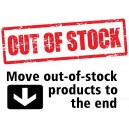 Sort products in-stock first